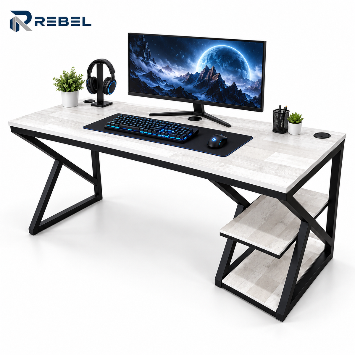COMPUTER & GAMING DESK