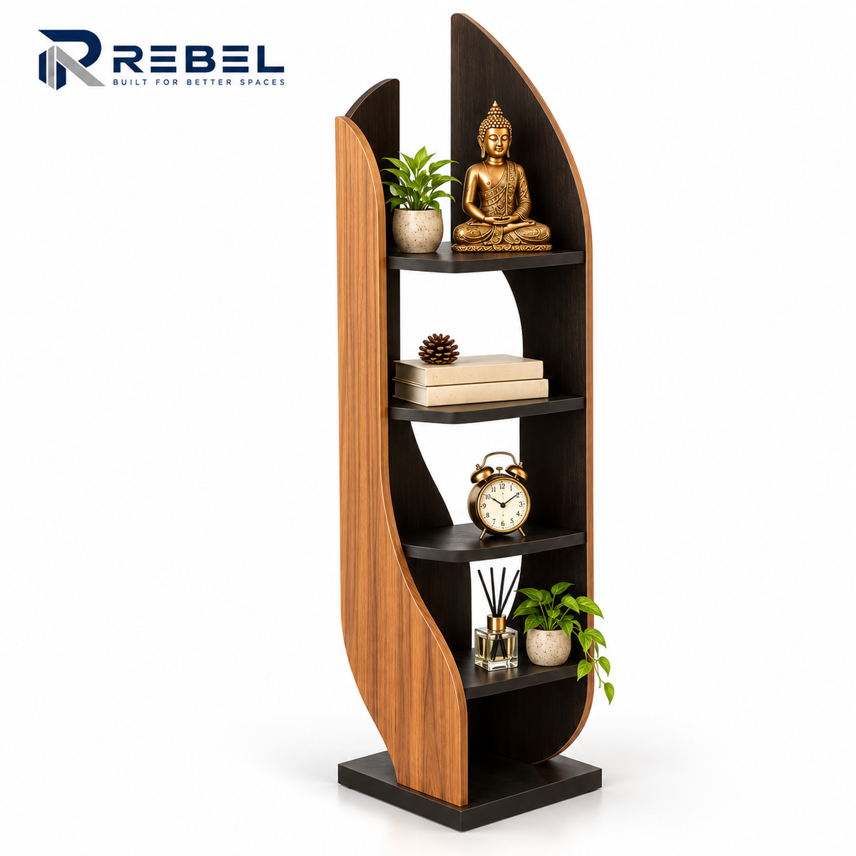 ZEN CURVE DISPLAY SHELF