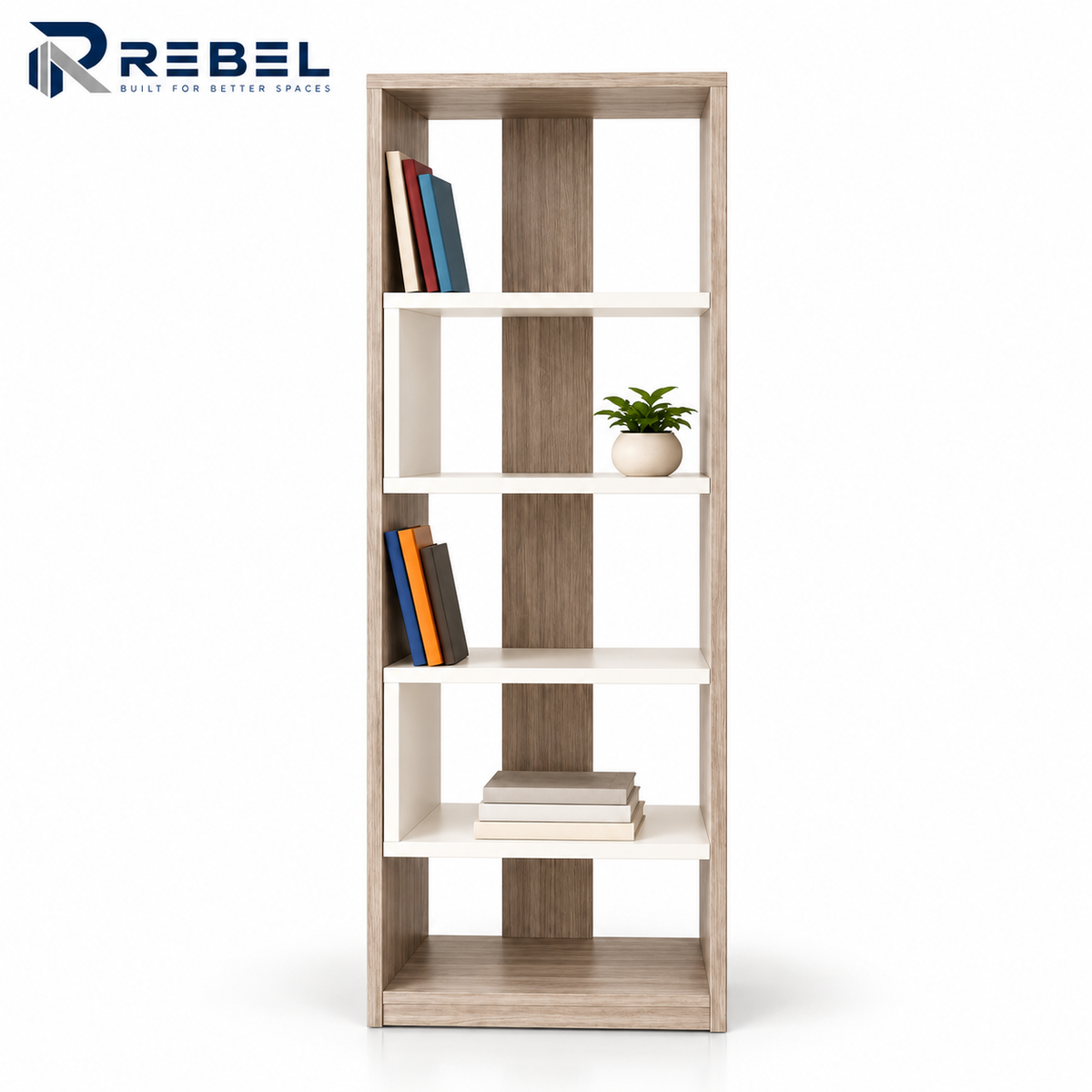 SCANDI CONTRAST  BOOKSHELF