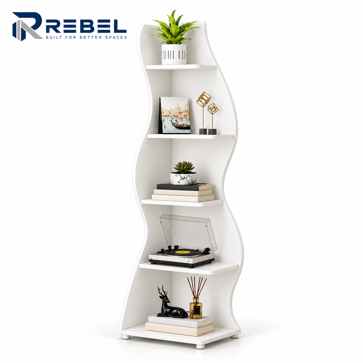 SWAY WAVE  DISPLAY SHELF