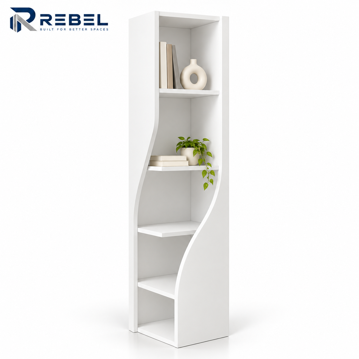 CONTOUR CURVE  BOOKSHELF