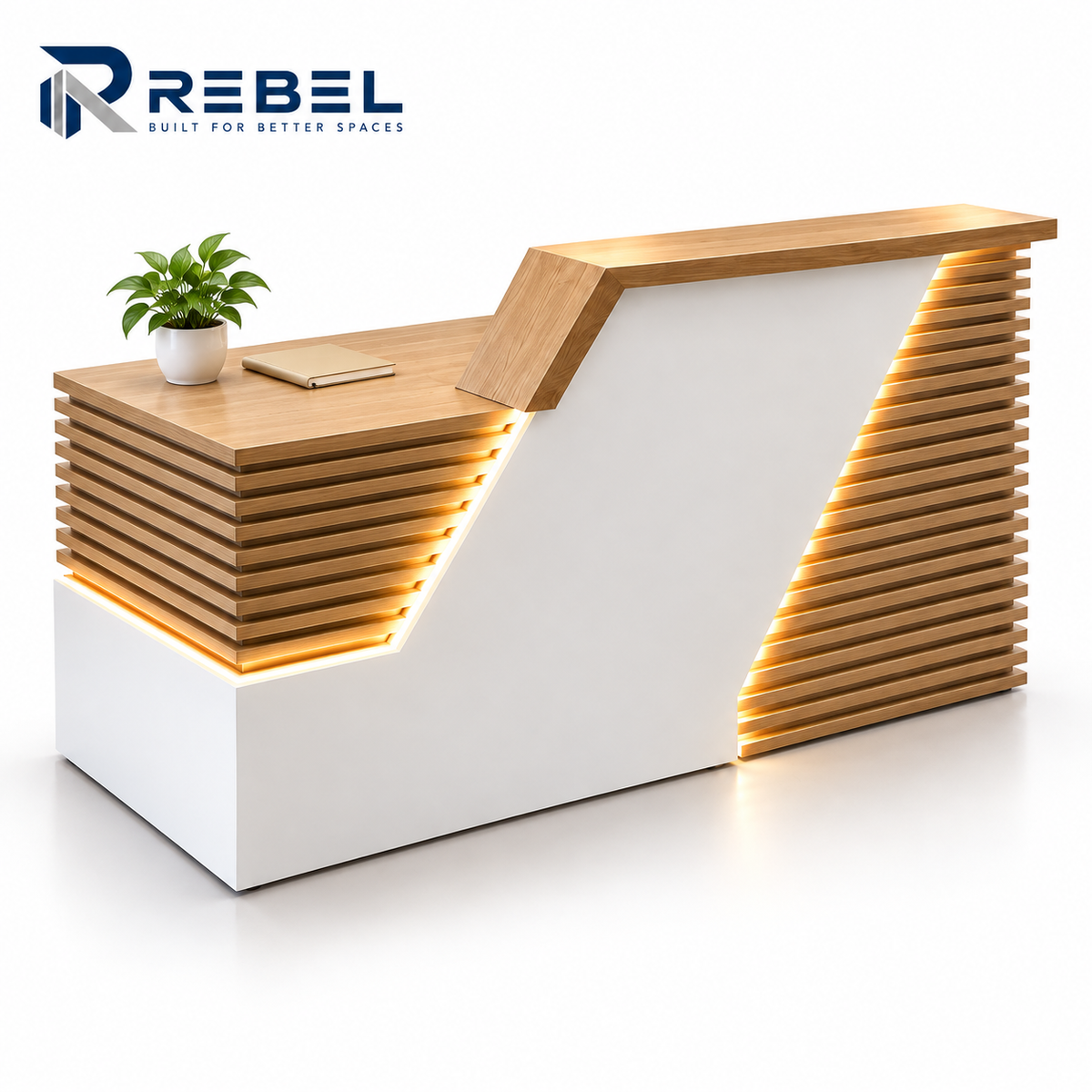 GLOW  RECEPTION COUNTER