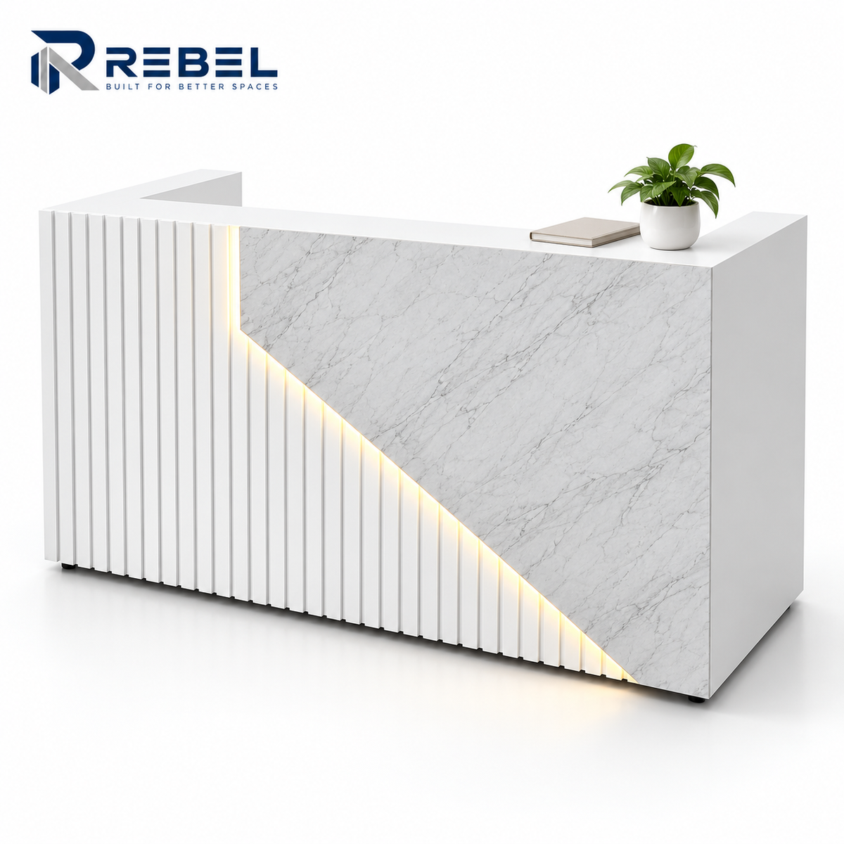 LUXE  SALON RECEPTION COUNTER